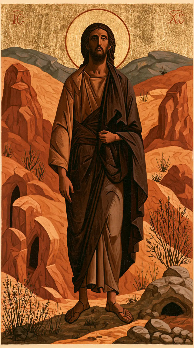 Jesus in the Desert — The Halt in the Maze of Red Rocks