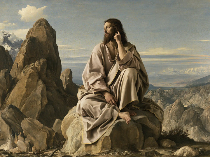 Jesus in the Desert — Thought Beside the Great Pinnacle