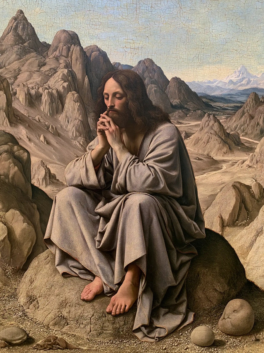 Jesus in the Desert - Florentine Renaissance · Portrait n° 34