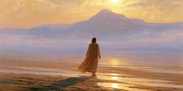 Jesus in the Desert - Impressionist · Landscape n° 13