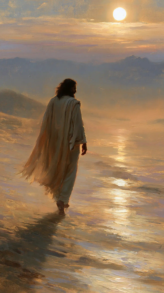 Jesus in the Desert - Impressionist · Portrait n° 2