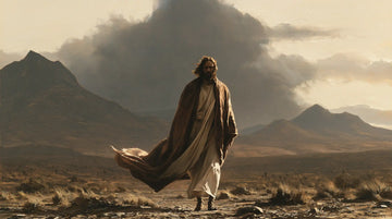 Jesus in the Desert - The Inner Struggle · Landscape n° 15