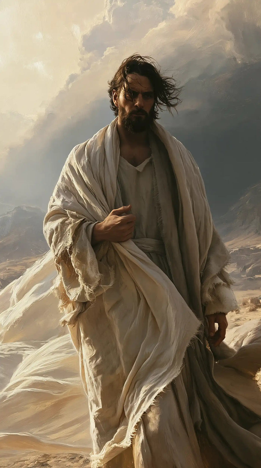 Jesus in the Desert - The Inner Struggle · Portrait n° 9