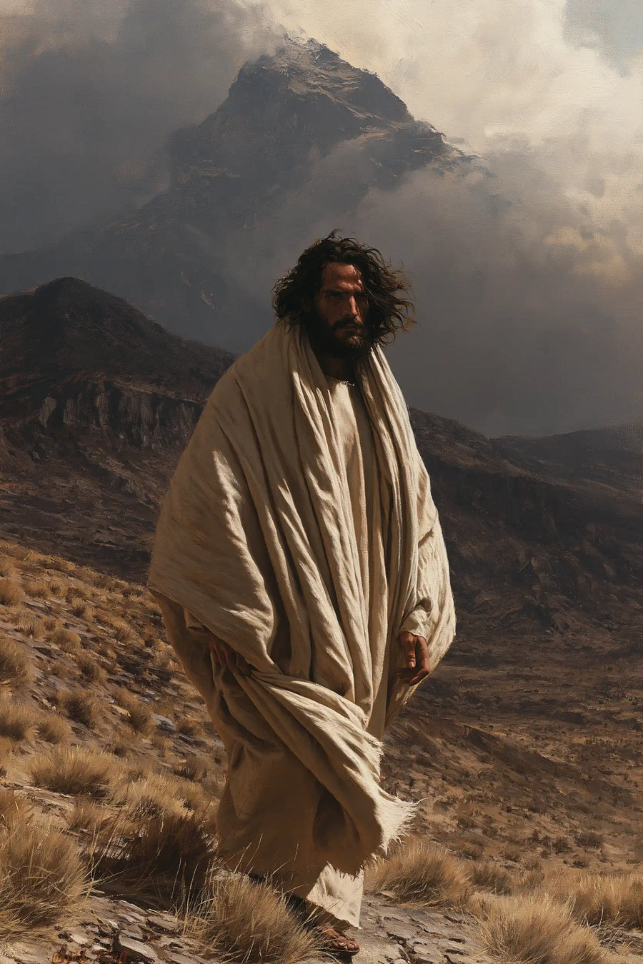 Jesus in the Desert - The Inner Struggle · Portrait n° 29