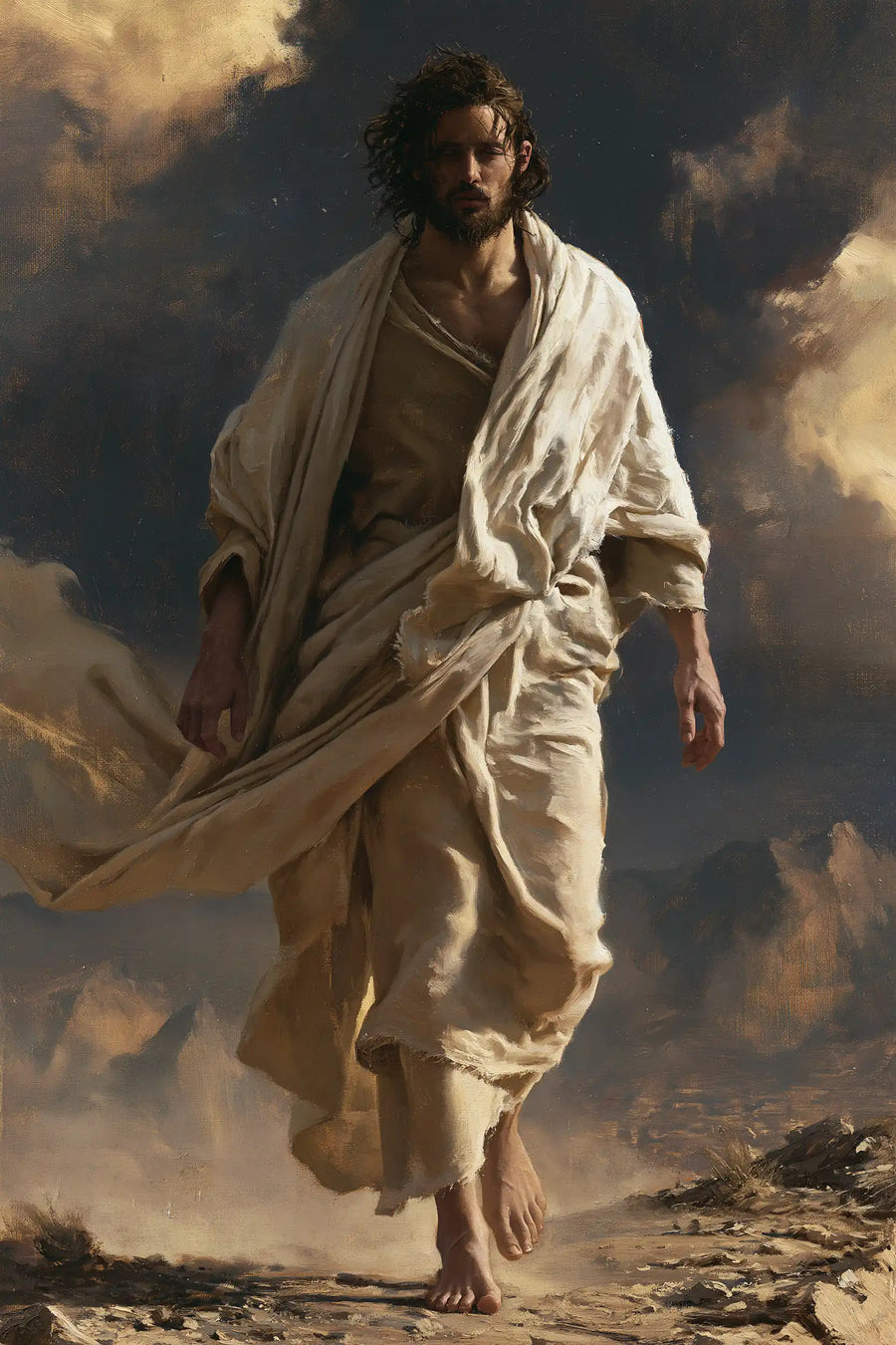 Jesus in the Desert - The Inner Struggle · Portrait n° 31