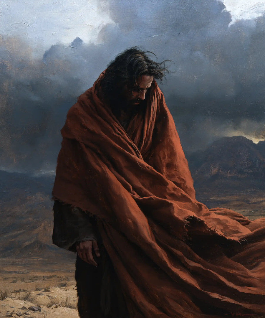 Jesus in the Desert - The Inner Struggle · Portrait n° 40
