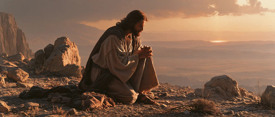 Jesus in the Desert - Jesus in Prayer · Landscape n° 27