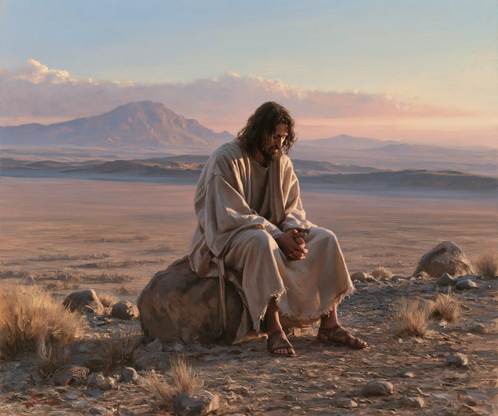 Jesus in the Desert - The Silence of the Desert · Landscape n° 3