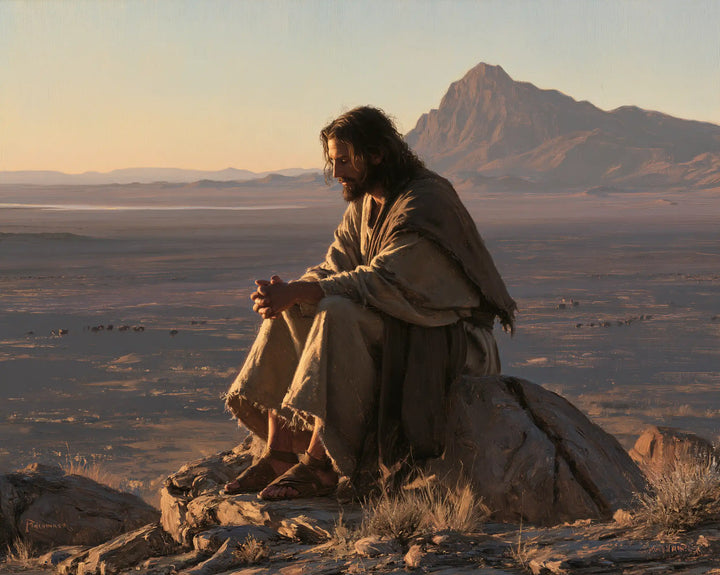 Jesus in the Desert — Rest before the Russet Ridge