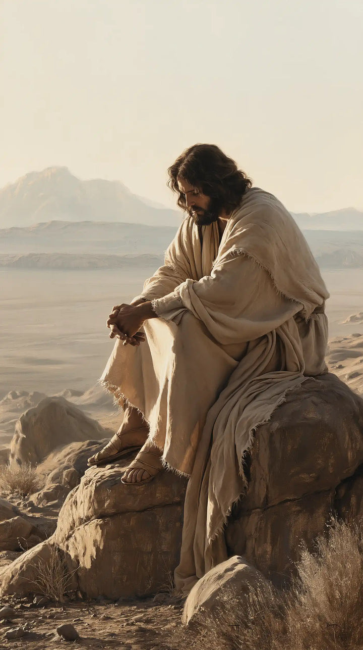 Jesus in the Desert — Rest in the Whiteness of Daylight