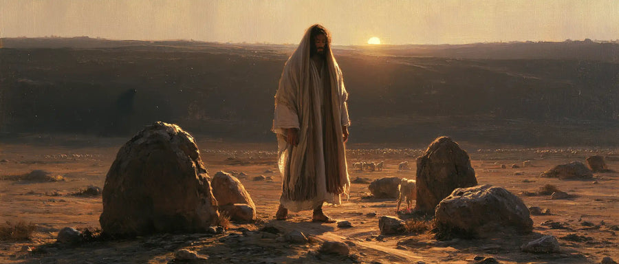 Jesus in the Desert - The Stones of Temptation · Landscape n° 27