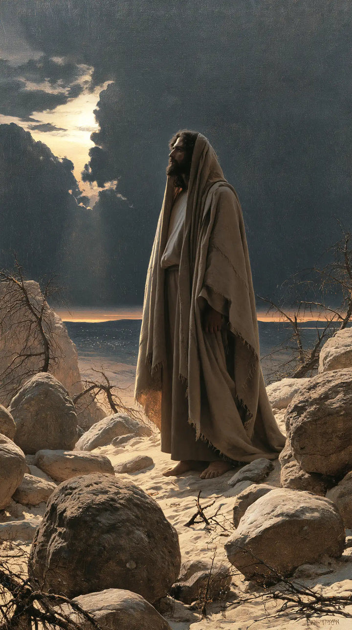 Jesus in the Desert — The Earthen Mantle beneath the Golden Rift