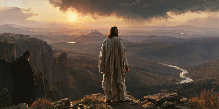 Jesus in the Desert — The Ivory Robe before the Endless Lands