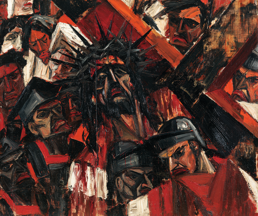 สถานีแห่งไม้กางเขน - Expressionist · ภูมิทัศน์หมายเลข 3