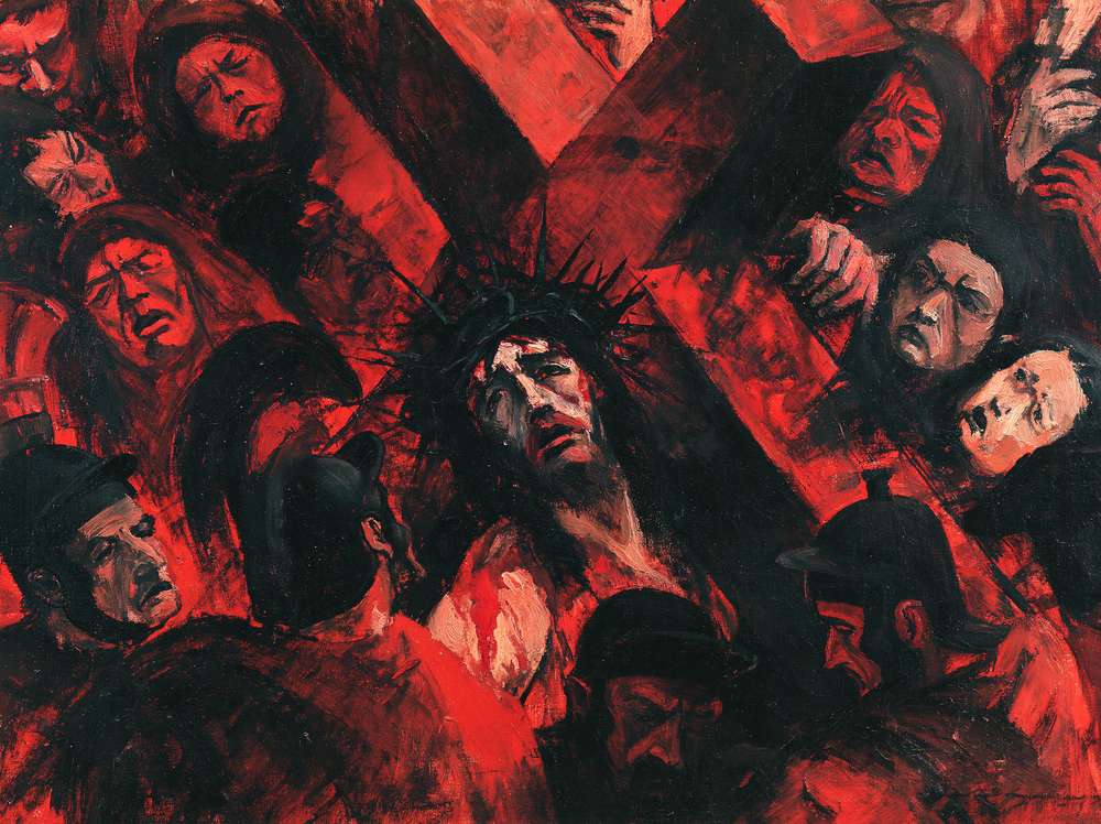The Stations of the Cross - Expressionist · Landscape n° 9 - ศิลปะคริสเตียน