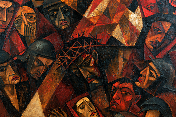 สถานีแห่งไม้กางเขน - Expressionist · ภูมิทัศน์หมายเลข 12