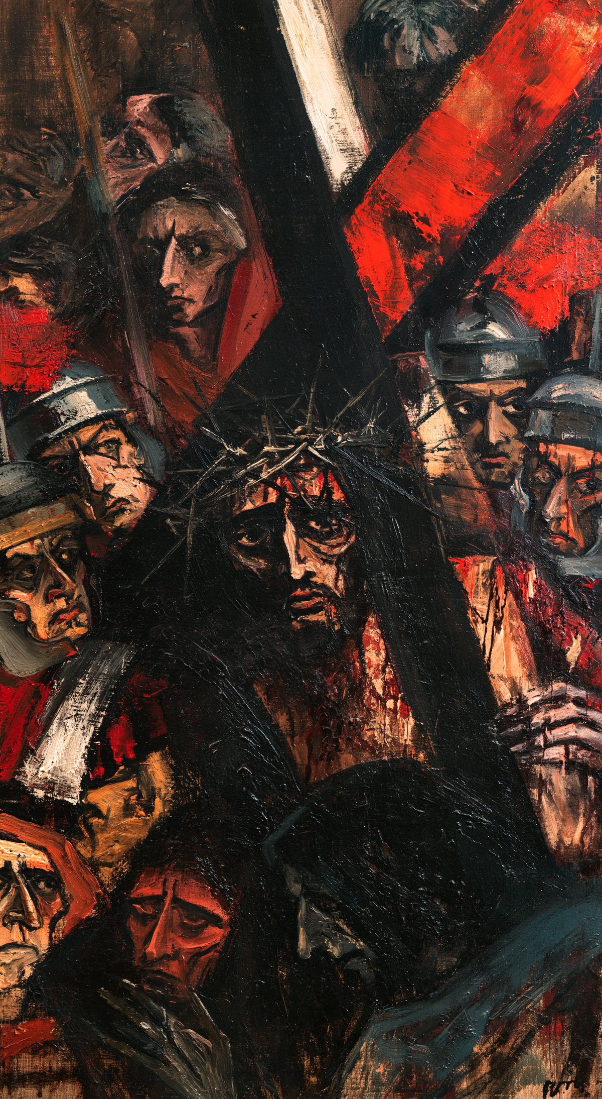 The Stations of the Cross - Expressionist · ภาพเหมือนหมายเลข 6 - ศิลปะคริสเตียน