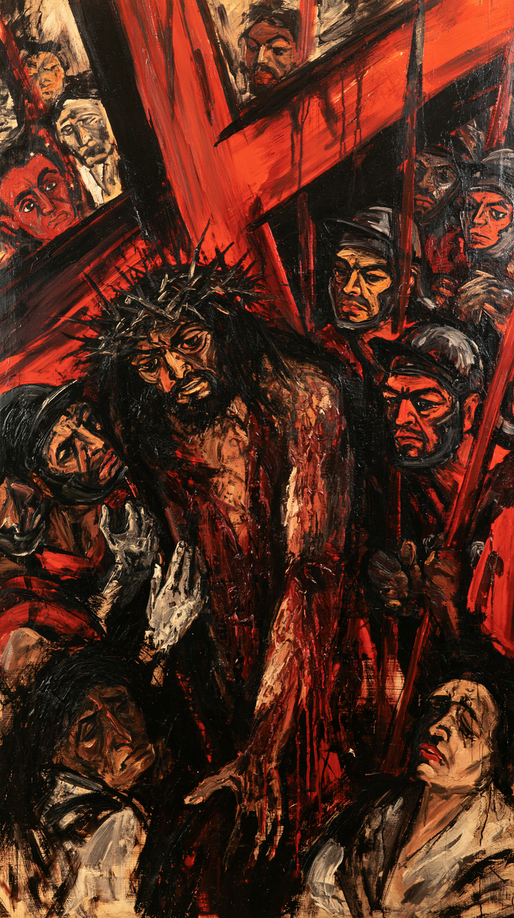 สถานีแห่งไม้กางเขน - Expressionist · ภาพเหมือนหมายเลข 8
