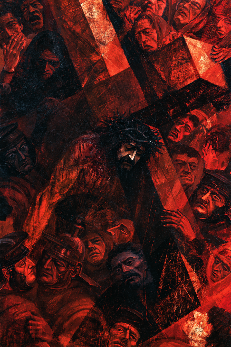 สถานีแห่งไม้กางเขน - Expressionist · ภาพเหมือนหมายเลข 10