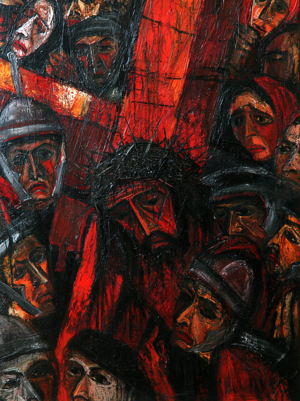 สถานีแห่งไม้กางเขน - Expressionist · ภาพเหมือนหมายเลข 13