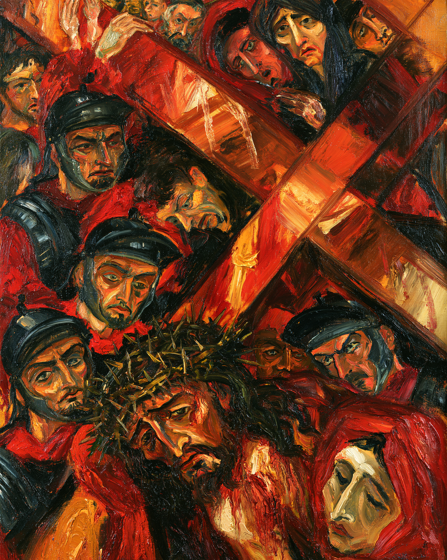 สถานีแห่งไม้กางเขน - Expressionist · ภาพเหมือนหมายเลข 15
