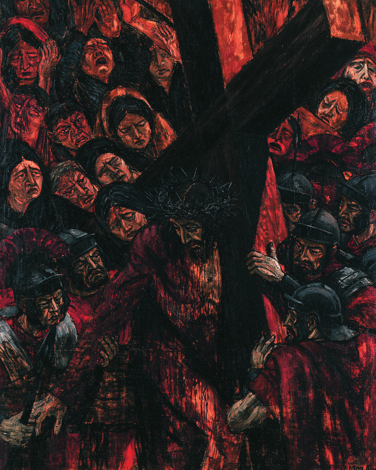 สถานีแห่งไม้กางเขน - Expressionist · ภาพเหมือนหมายเลข 17