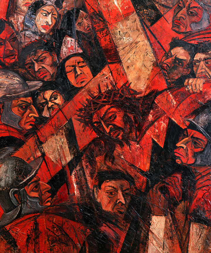 สถานีแห่งไม้กางเขน - Expressionist · ภาพเหมือนหมายเลข 20