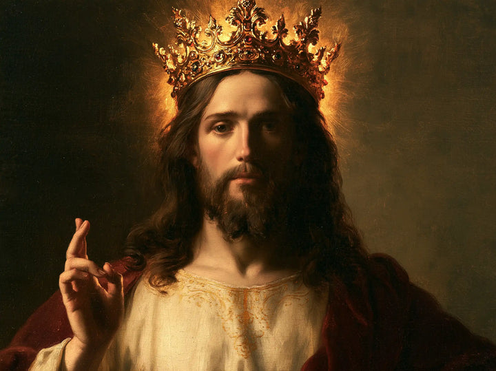 Jesus the King - Close Royal Portrait · Landscape n° 1