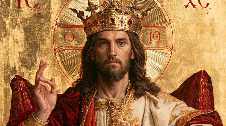 Jesus the King - Contemporary Byzantine · Landscape n° 10
