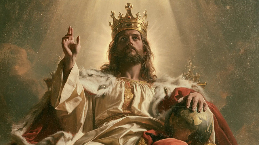 Jesus the King - The Globe of the World · Landscape n° 10