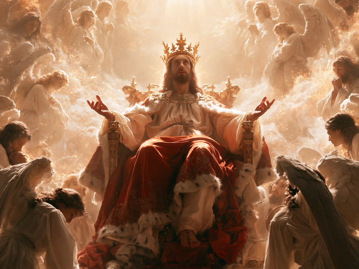 Jesus the King - Jesus the King with Angels · Landscape n° 3