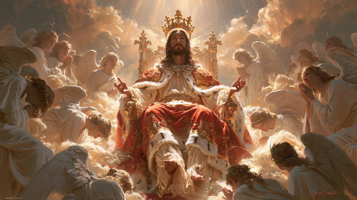 Jesus the King - Jesus the King with Angels · Landscape n° 11
