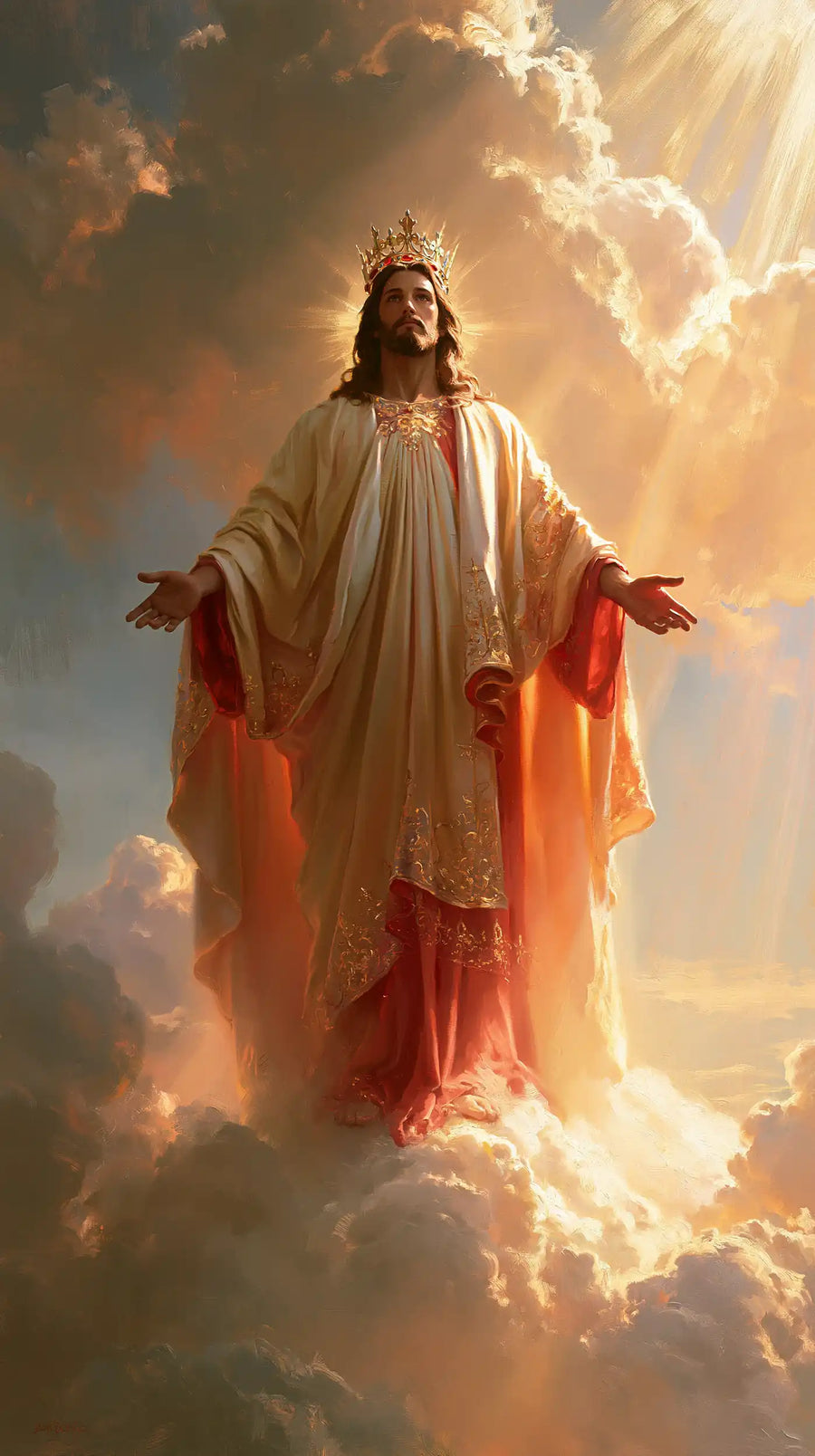 Jesus the King - Sacred Monumental View · Portrait n° 5