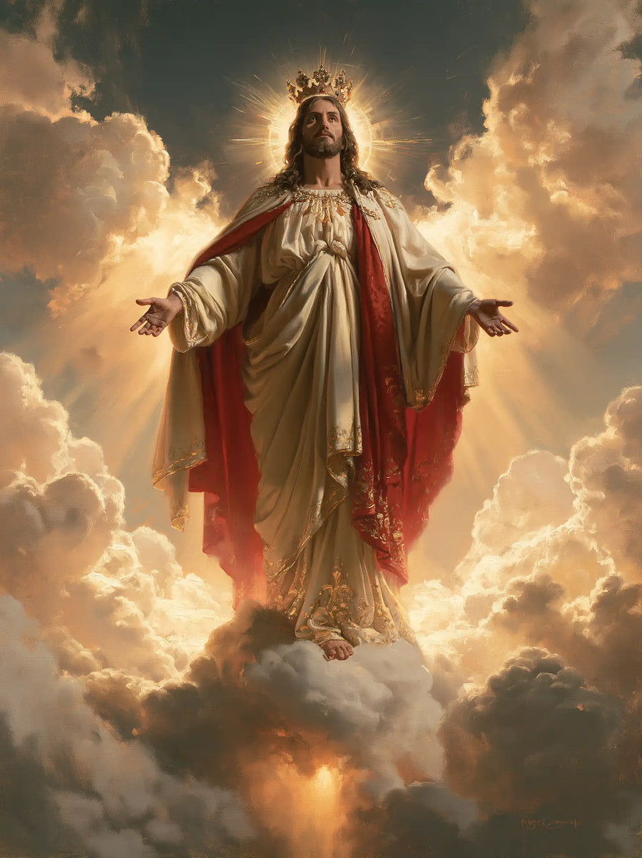 Jesus the King - Sacred Monumental View · Portrait n° 8
