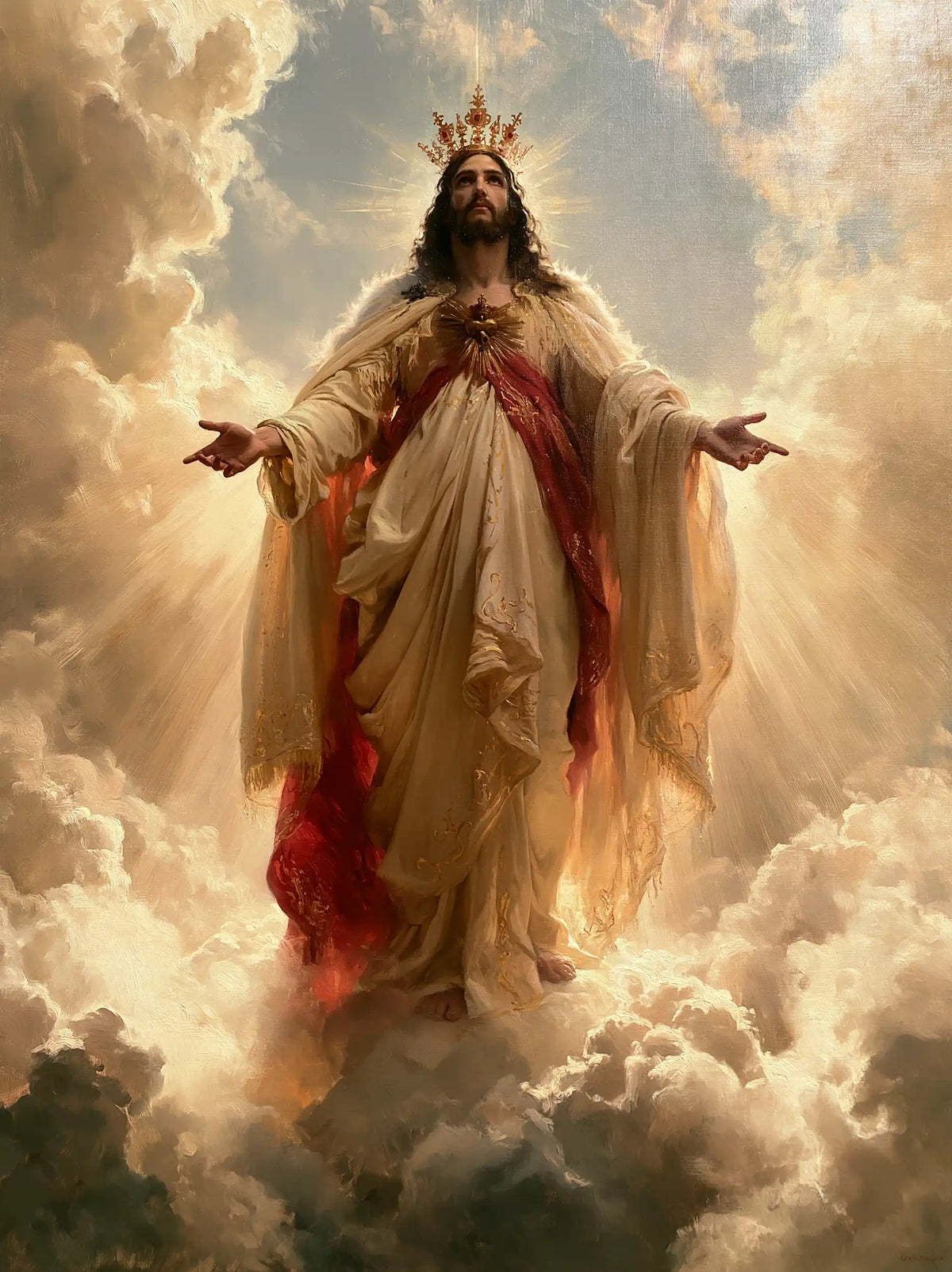 Jesus the King - Sacred Monumental View · Portrait n° 10