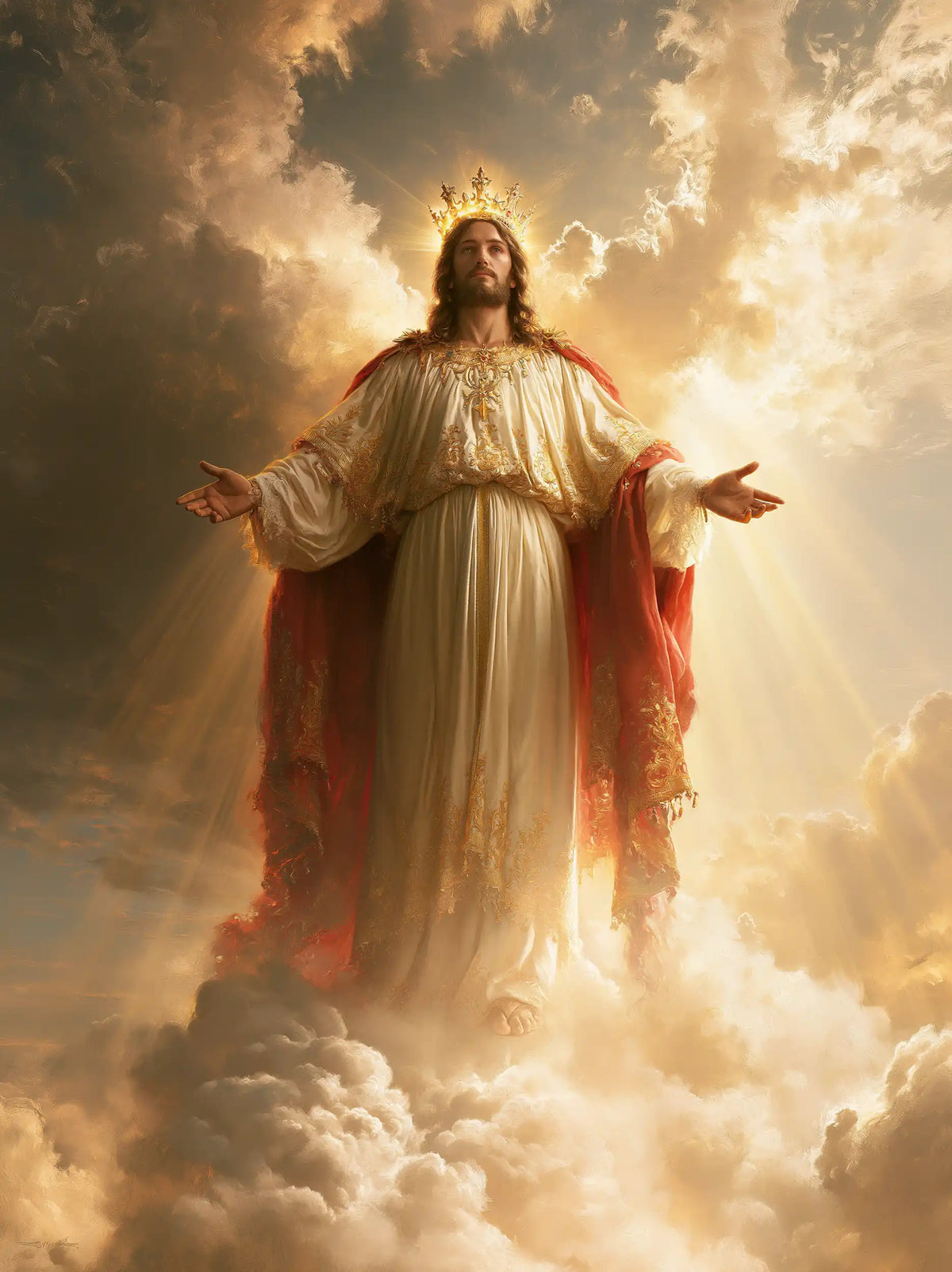 Jesus the King - Sacred Monumental View · Portrait n° 12