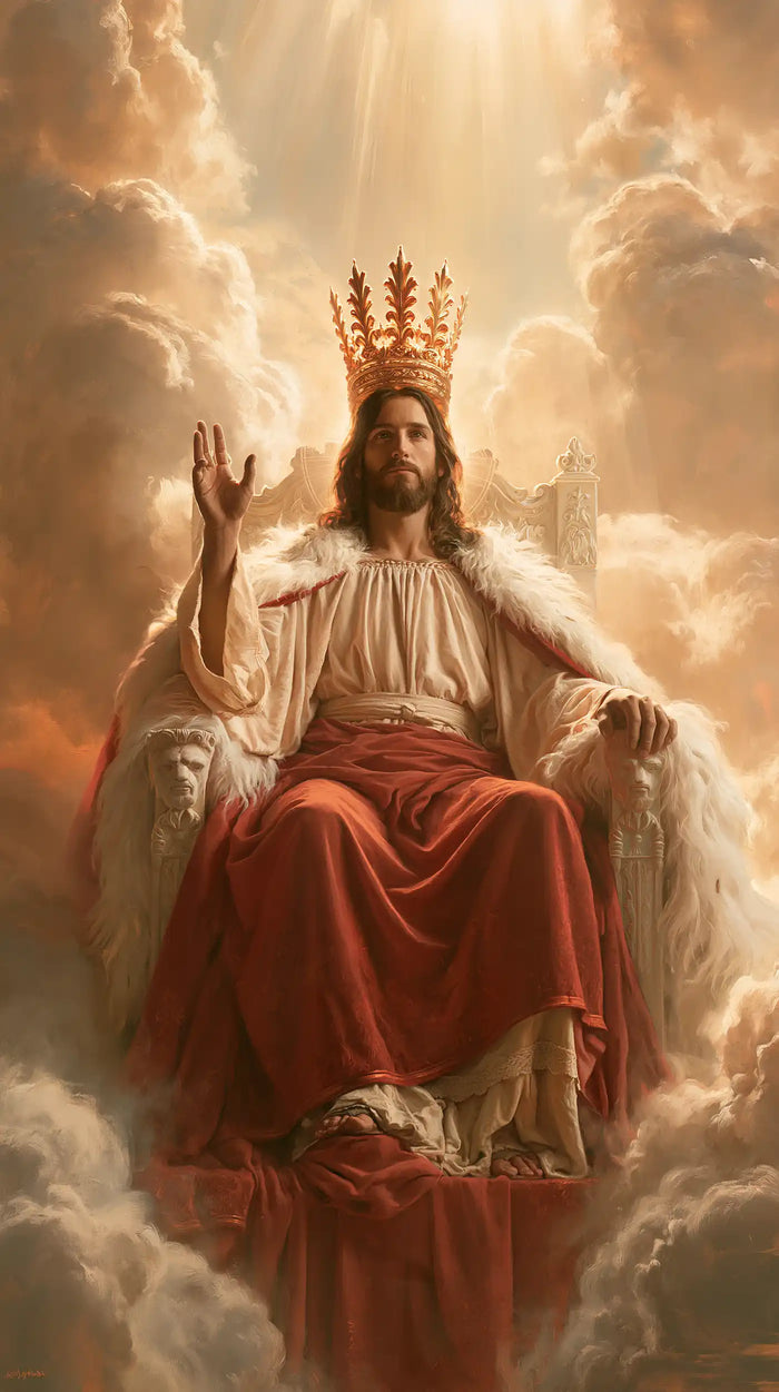 Jesus the King - Sacred Royal Majesty · Portrait n° 4