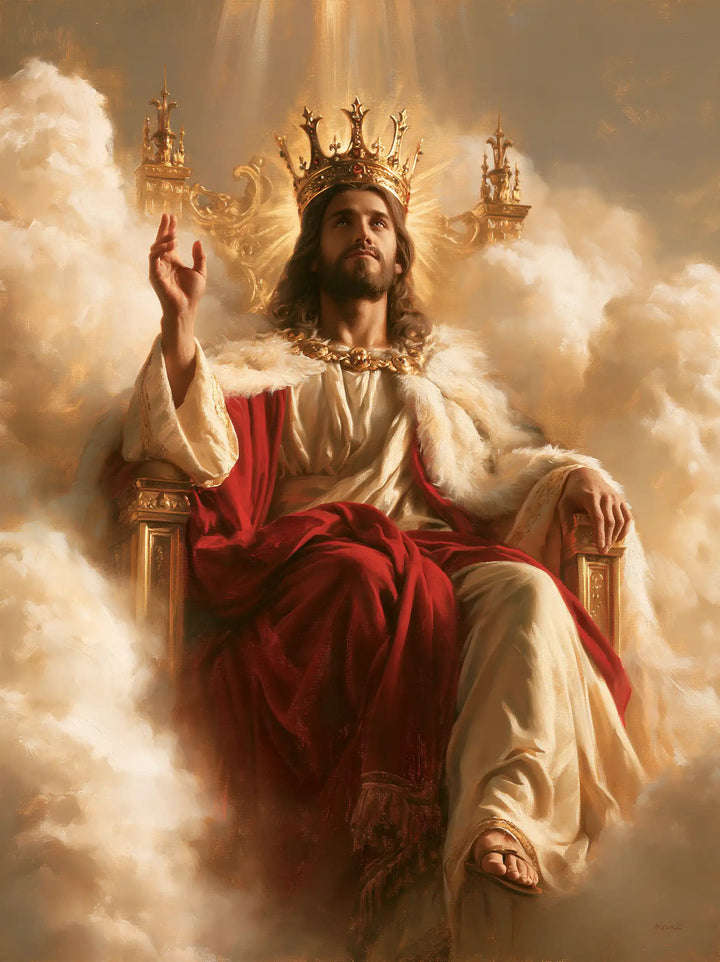 Jesus the King - Sacred Royal Majesty · Portrait n° 12