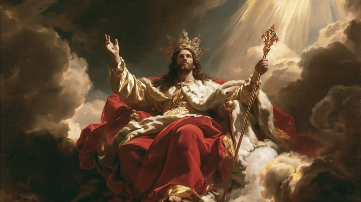 Jesus the King — Crimson Borne Towards the Sky