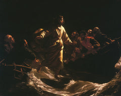 Jesus Walking on Water — Walking through the Hollow of Darkness
