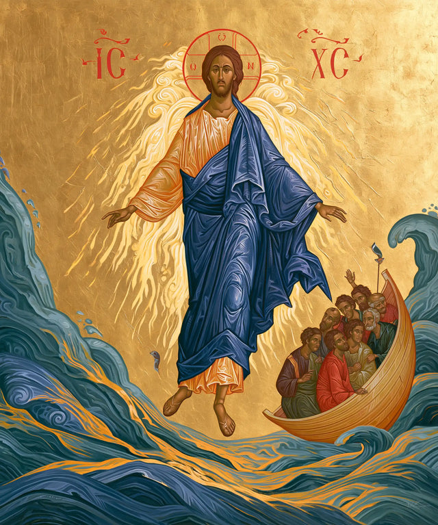 Jesus Walking on Water — The Boat within the Radiance