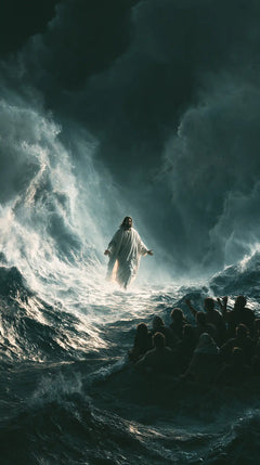 Jesus Walking on Water — The Apparition beyond the Green Waters
