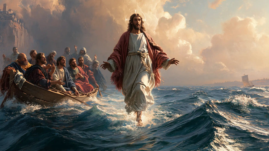 Jesus Walking on Water - Florentine Renaissance · Landscape n° 23
