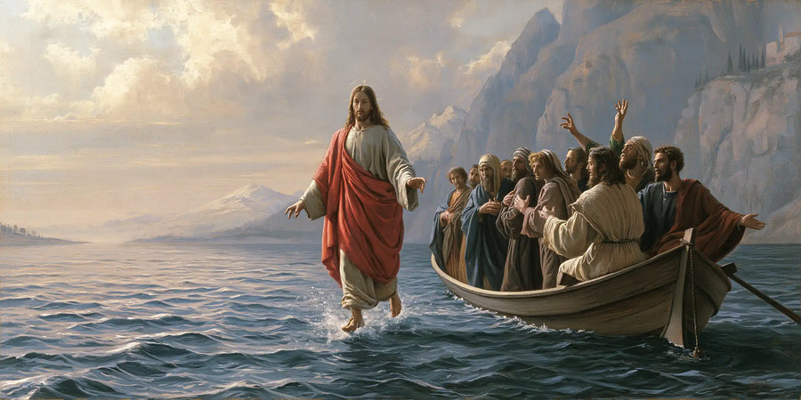 Jesus Walking on Water - Florentine Renaissance · Landscape n° 29
