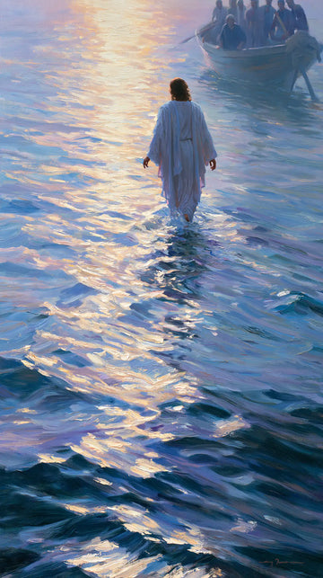 Jesus Walking on Water - Impressionist · Portrait n° 23