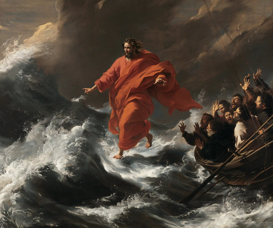 Jesus Walking on Water - Theatrical Baroque · Landscape n° 3