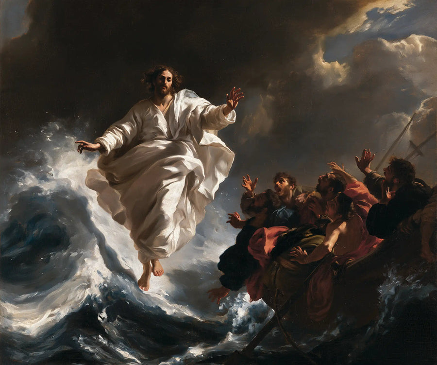Jesus Walking on Water - Theatrical Baroque · Landscape n° 4