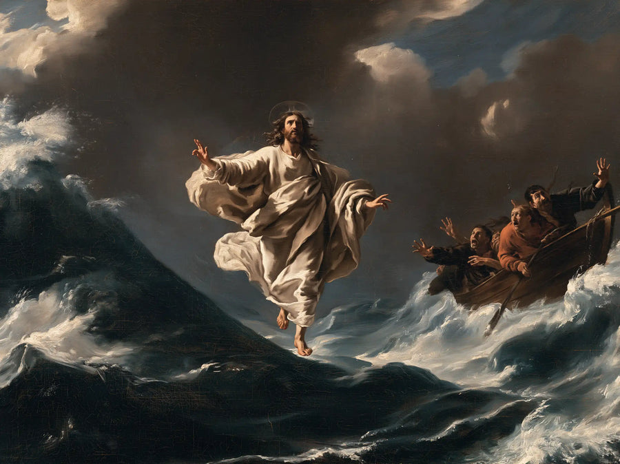 Jesus Walking on Water - Theatrical Baroque · Landscape n° 11