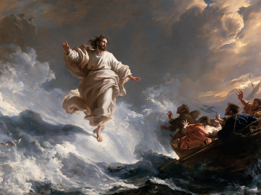Jesus Walking on Water - Theatrical Baroque · Landscape n° 14
