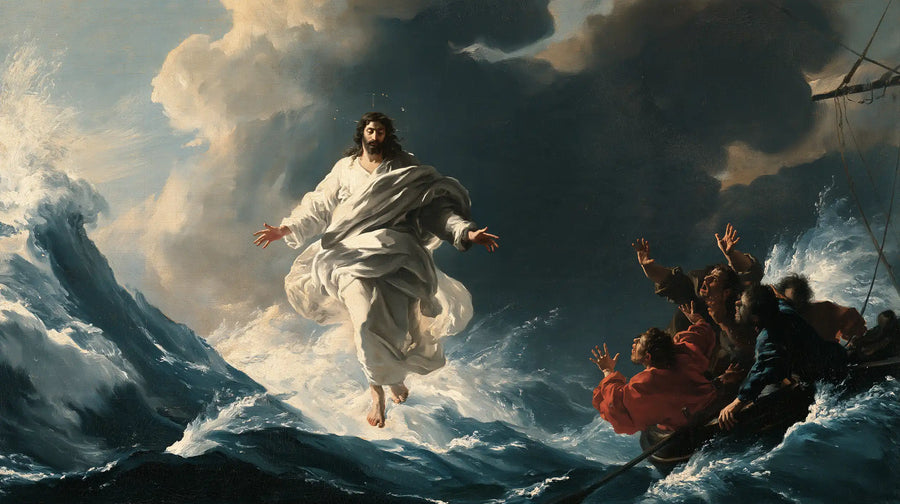Jesus Walking on Water - Theatrical Baroque · Landscape n° 24